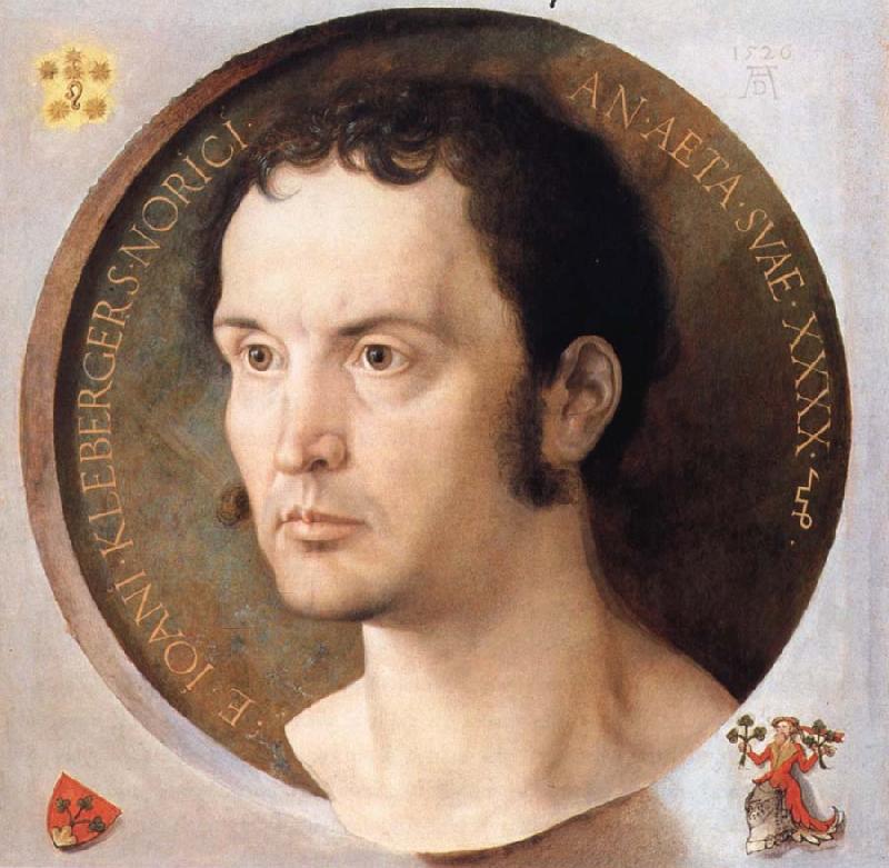 Albrecht Durer Portrait of Fohann Kleberger oil painting image